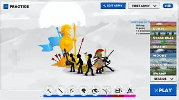 火柴人战争遗产3国际服最新版图3