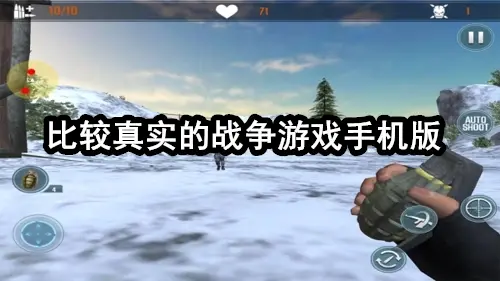 比较真实的战争游戏手机版