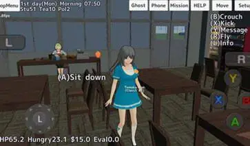 校园女生模拟器英文版图1