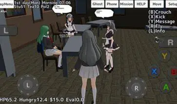 校园女生模拟器英文版图2