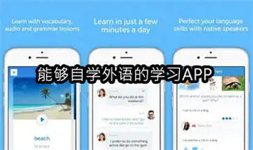 能够自学外语的学习APP