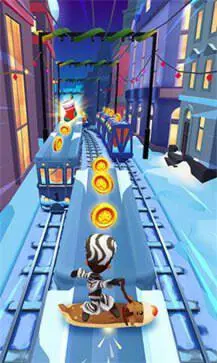 subwaysurf雪地变速版本图3