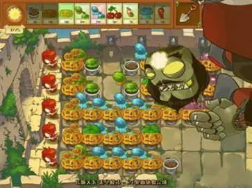 植物大战僵尸长城版图1